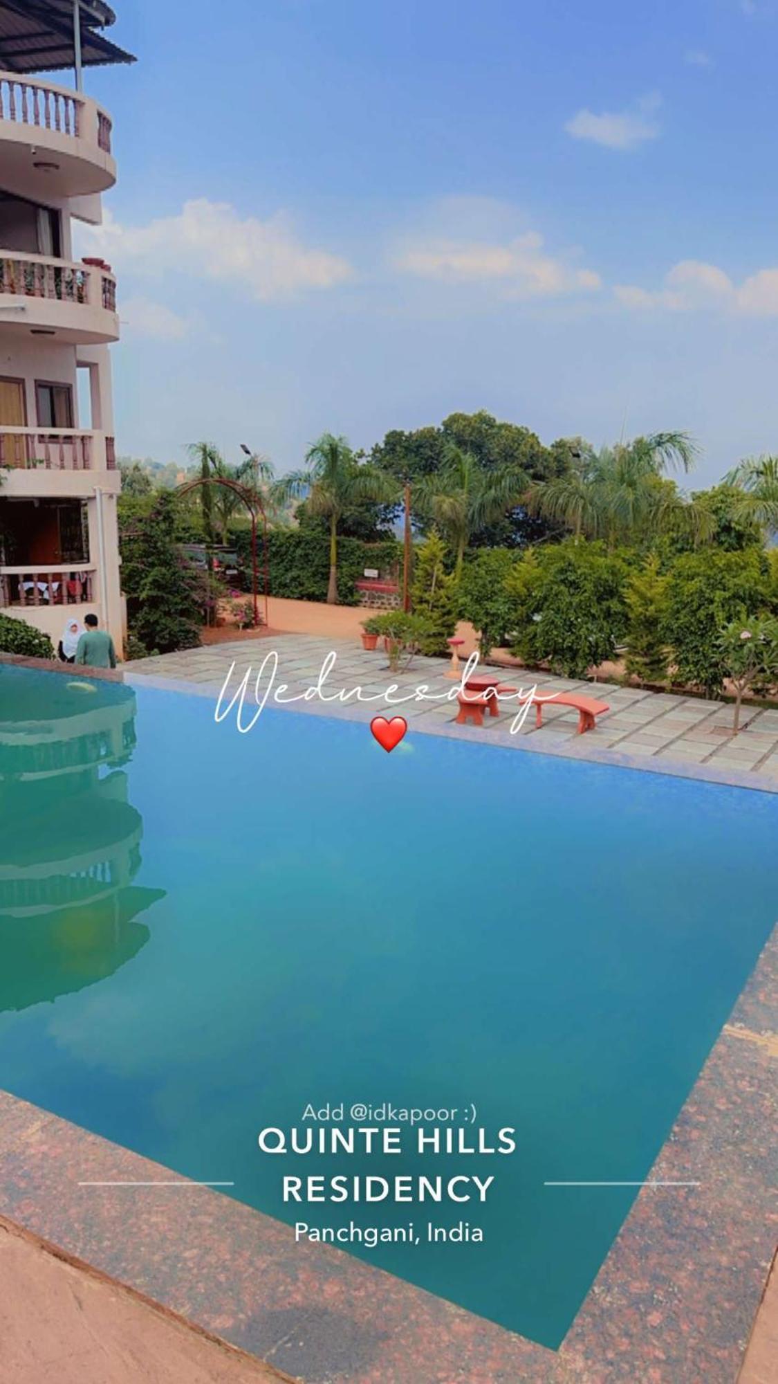 Quinte Hills Residency Villa Panchgani Exteriör bild